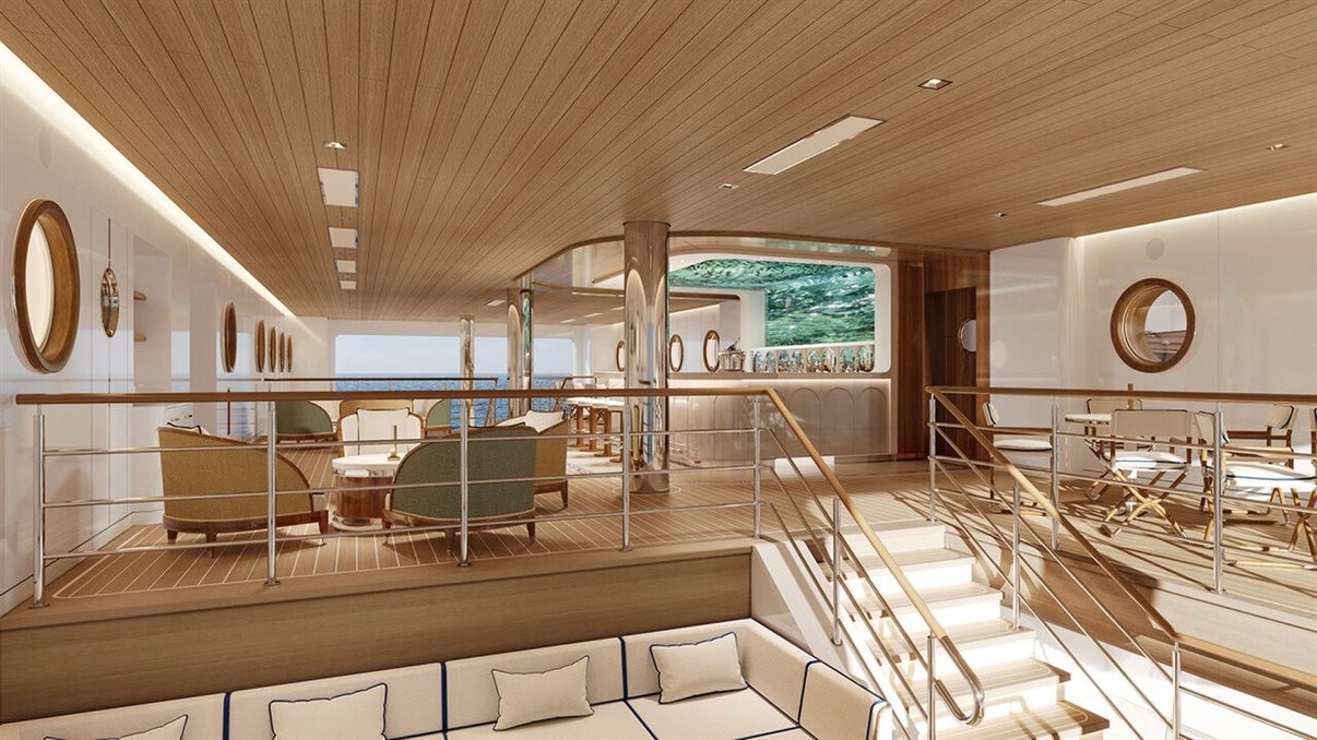 O Four Seasons I é o iate inaugural da marca e promete redefinir o conceito de viagens marítimas de alto padrão