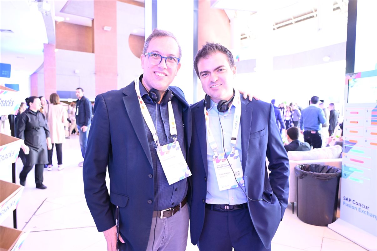 João Carlos Fornari e Edmar Mendoza, da Copastur