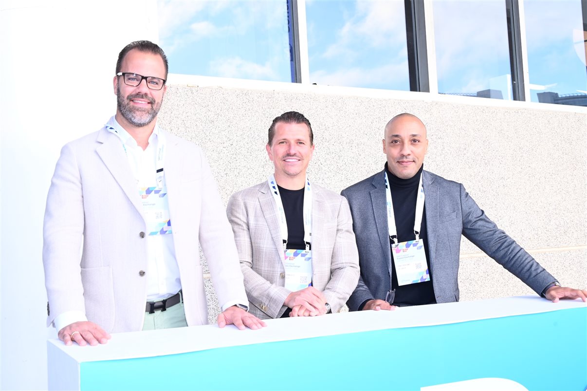 .Peter Graulich, Sean Zonneveld e Denis Tassitano, da SAP Concur