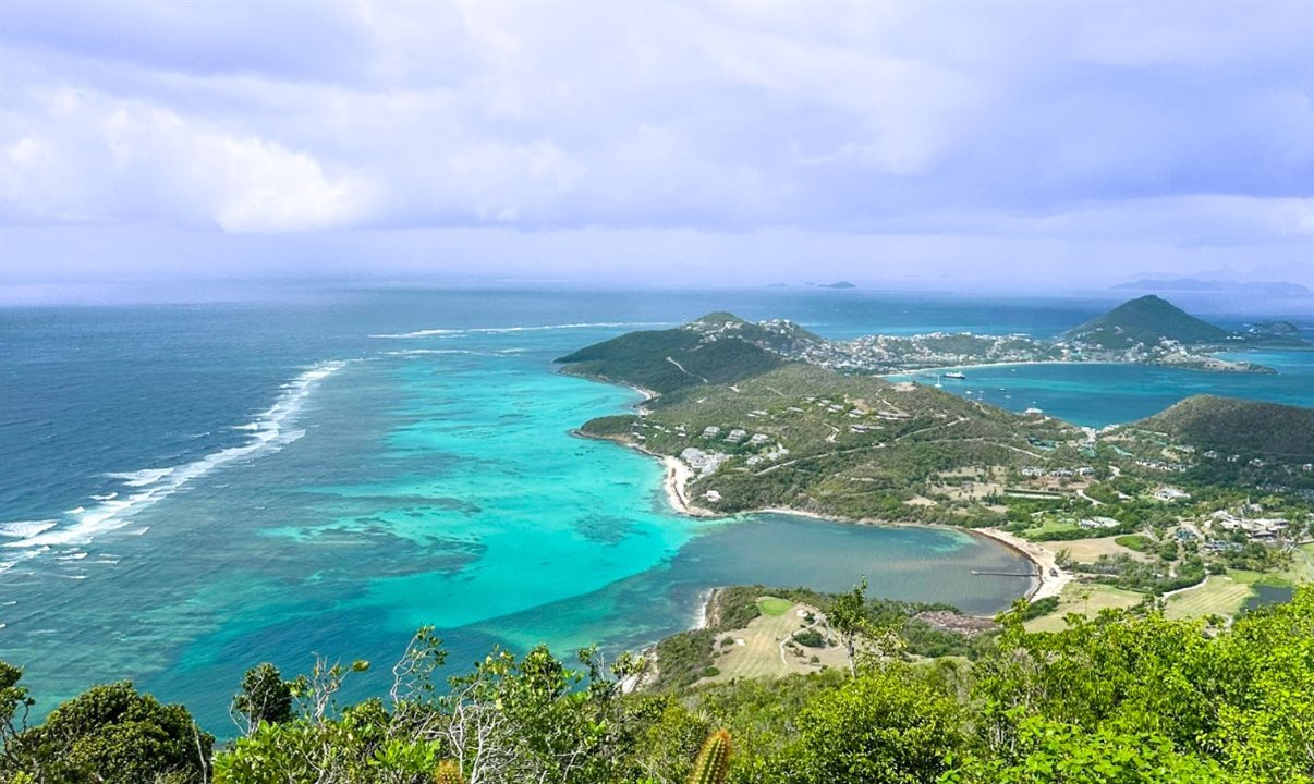 Ilha de Canouan faz parte de São Vicente e Granadinas