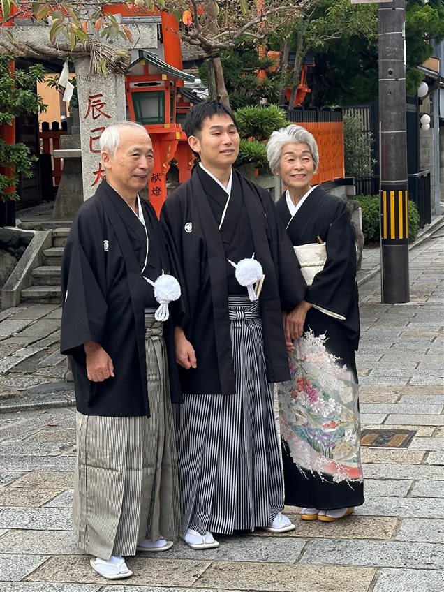 Pelas ruas de Kyoto