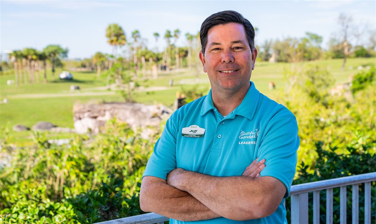 Jeff Davis, novo presidente do Busch Gardens Tampa Bay e do Adventure Island
