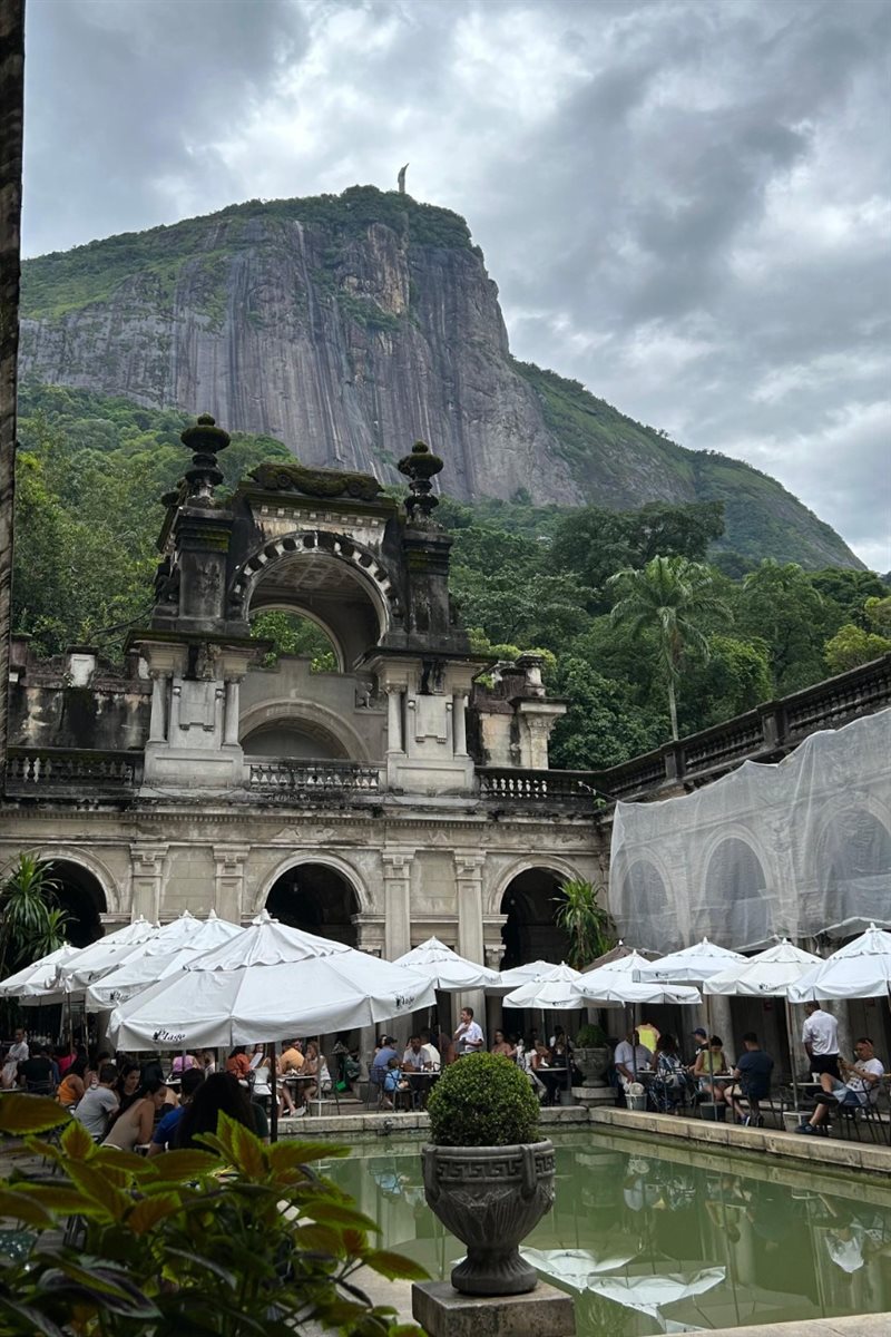 Parque Lage tem vista para o Cristo Redentor e já passava por melhorias em dezembro de 2024