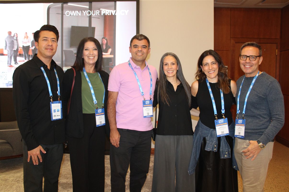 Jorge Souza, da Orinter, Thais Machado, da FRT, Alberto Baccarin, da Orinter, Paulo Biondo, da CVC, Barbara Picolo, da ETS, Carolina Gusson, da CVC, Felipe Cuadrado, da Abreu, Giovanna Paulineli, da Orinter, Gustavo Nappo, da EHTL, e Rodrigo Sienra, da TBO