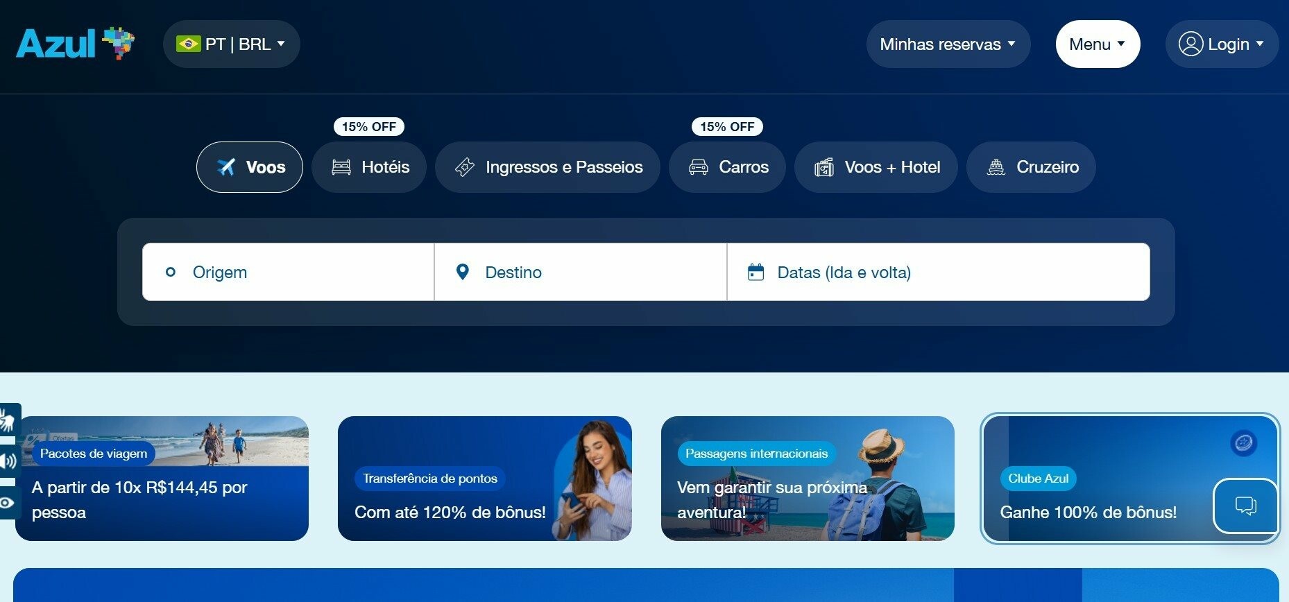 Segundo a empresa, o site recebe em média 354 mil acessos por dia, somando mais de 11 milhões de visitas por mês