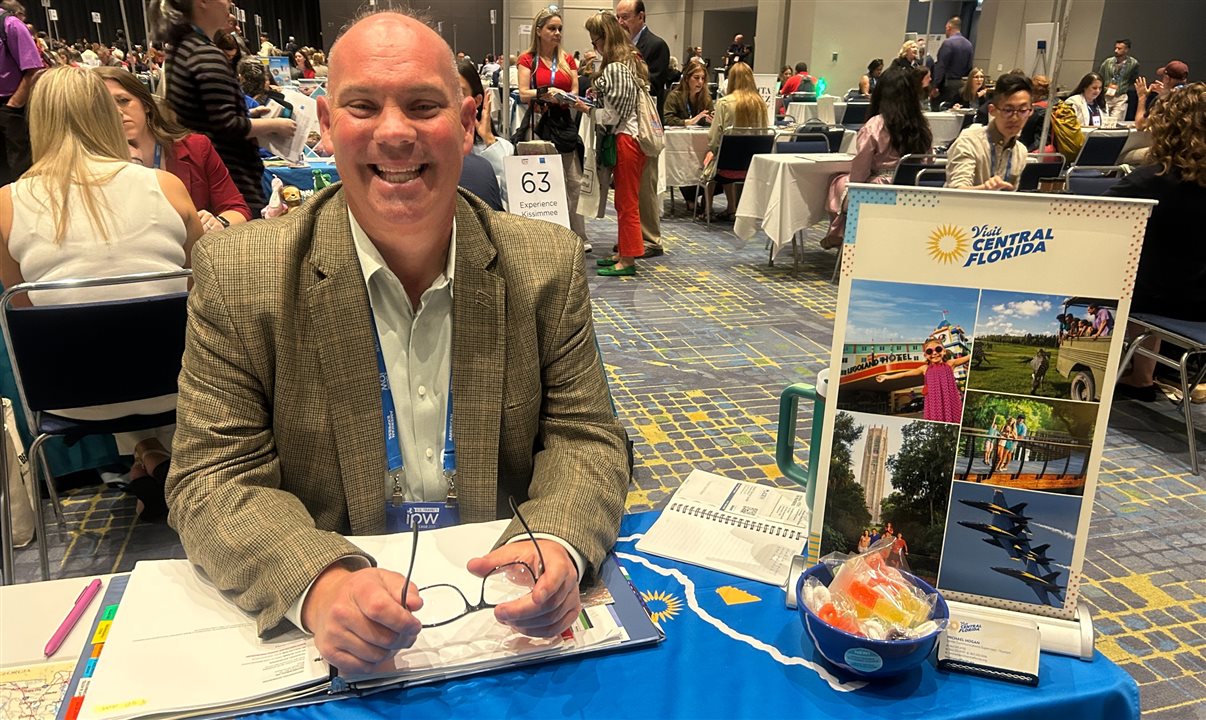 Michael Hogan, supervisor de Comunicações do Visit Central Florida
