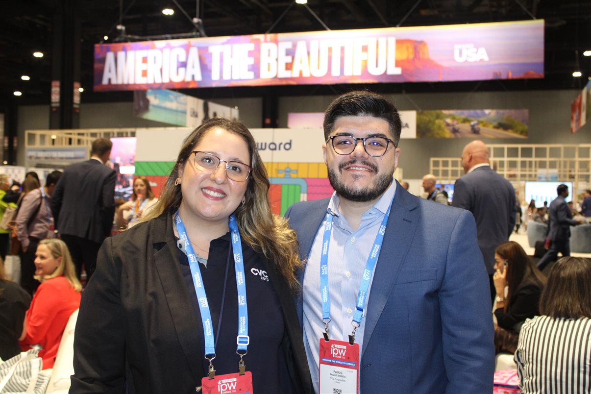 Jeff van Langeveld, da Disney, Sylvio Ferraz, da BeFly, Cinthia Douglas, da Disney, Marco Lourenço, da Queensberry, e Alejandro Flores e Alexander Haim, da Disney