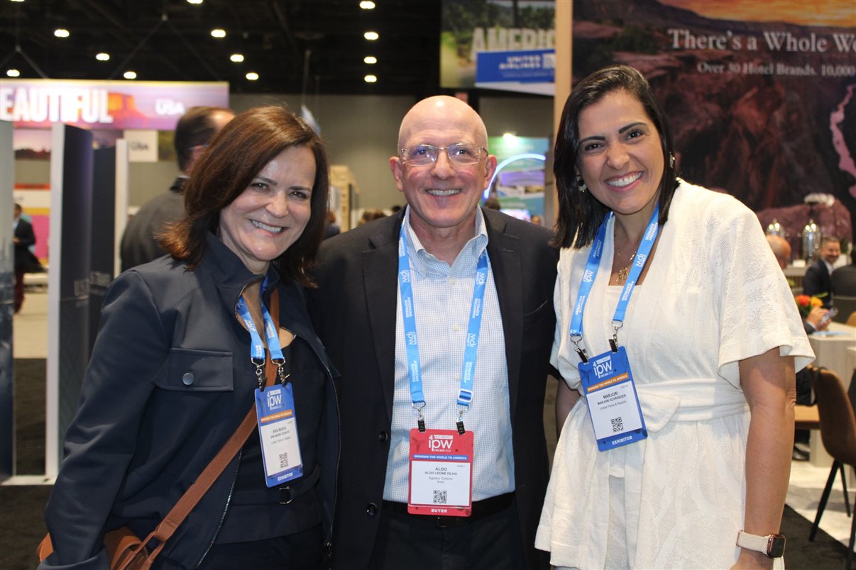 Jeff van Langeveld, da Disney, Sylvio Ferraz, da BeFly, Cinthia Douglas, da Disney, Marco Lourenço, da Queensberry, e Alejandro Flores e Alexander Haim, da Disney