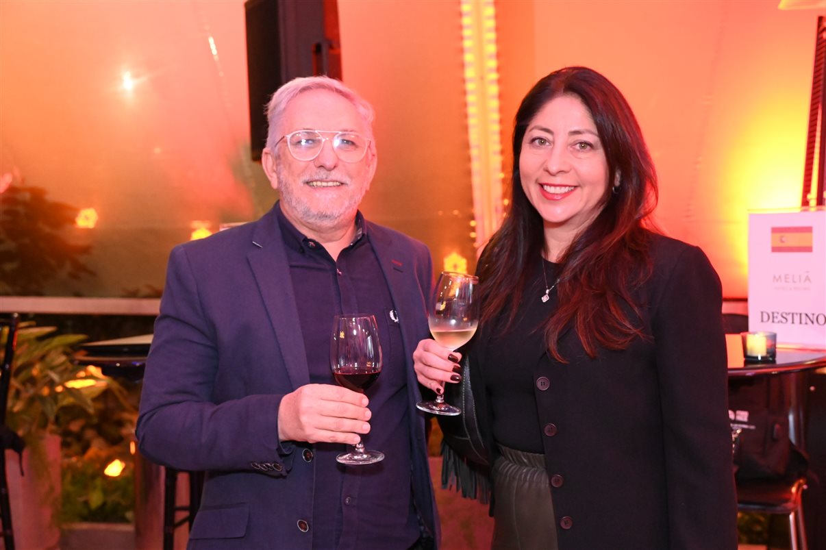 Elizabeth Santos e Victor Domez, da Meliá