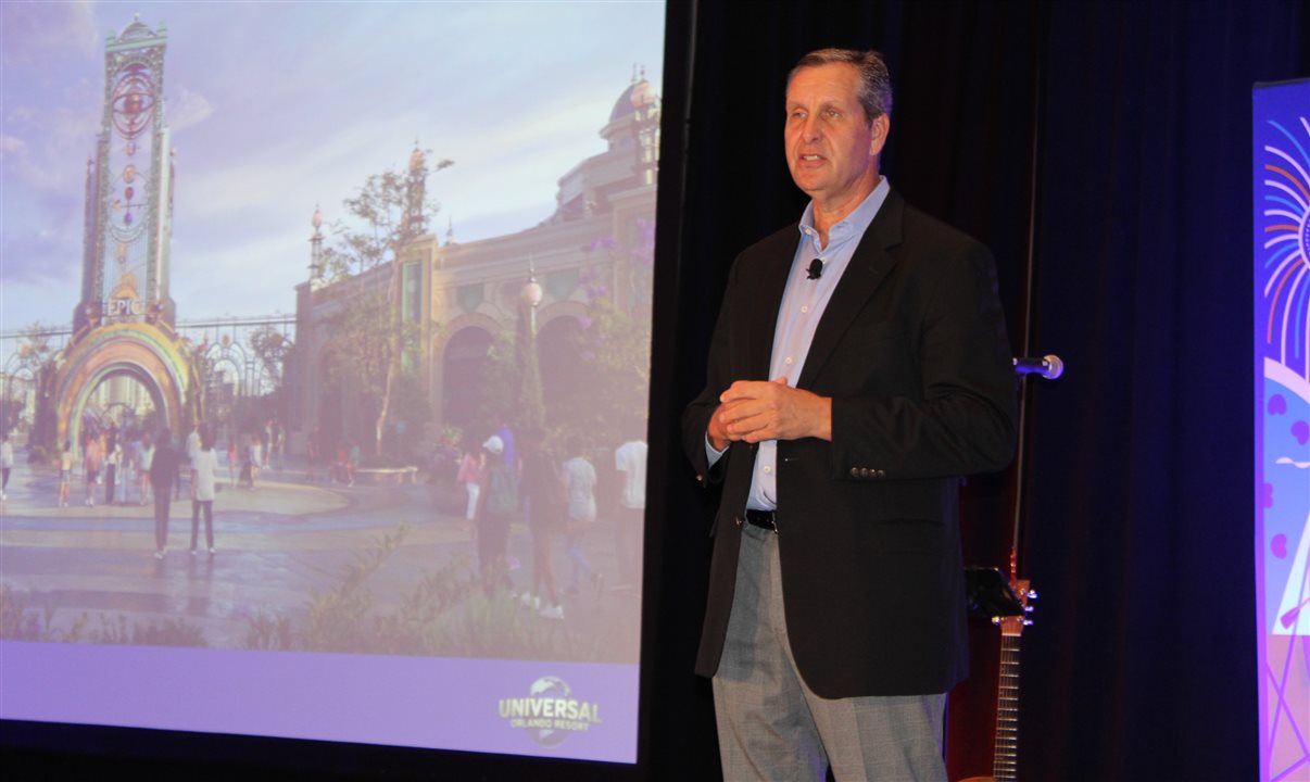 Eric Marshall comemorou 27 anos de carreira no Universal Orlando Resort