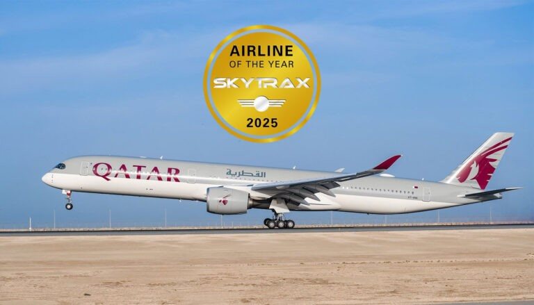Qatar Airways vence o Oscar da aviação novamente
