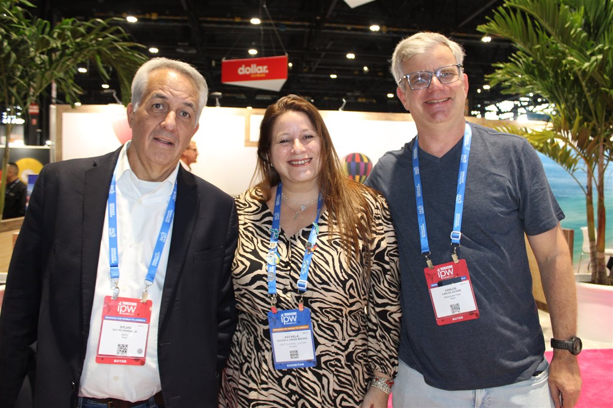 Carol Gusson e Paulo Biondo, da CVC Corp