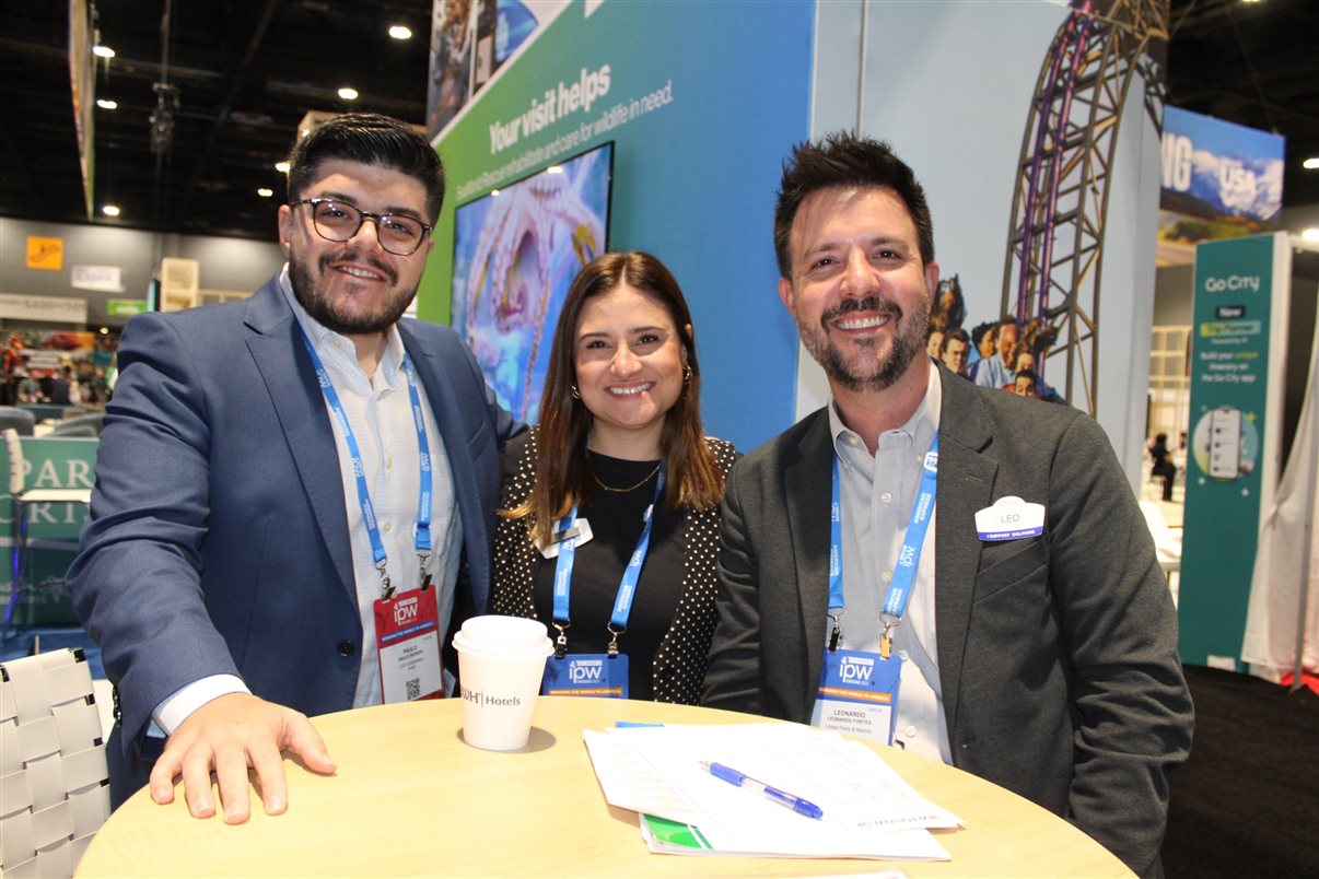 Carol Gusson e Paulo Biondo, da CVC Corp