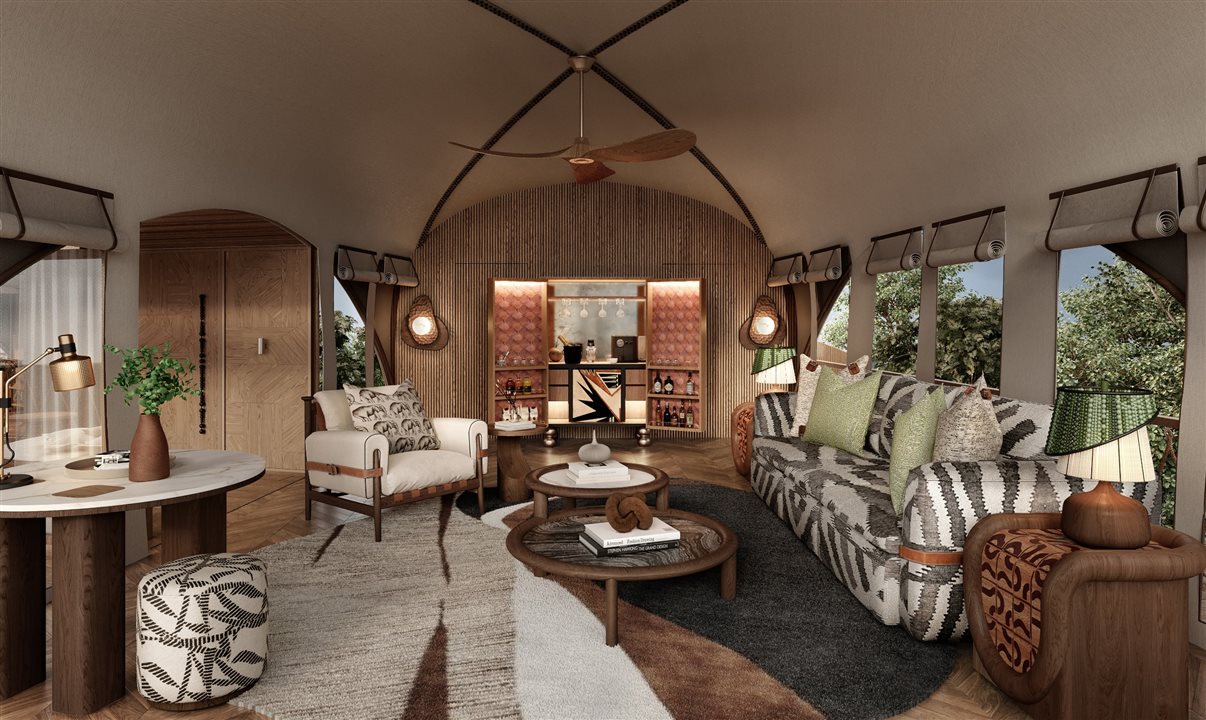 Projeção do The Ritz-Carlton, Masai Mara Safari Camp