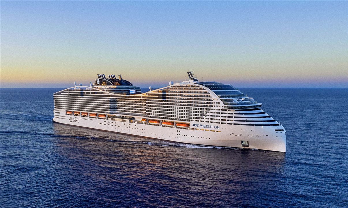 MSC World Asia é a próxima novidade da MSC Cruzeiros
