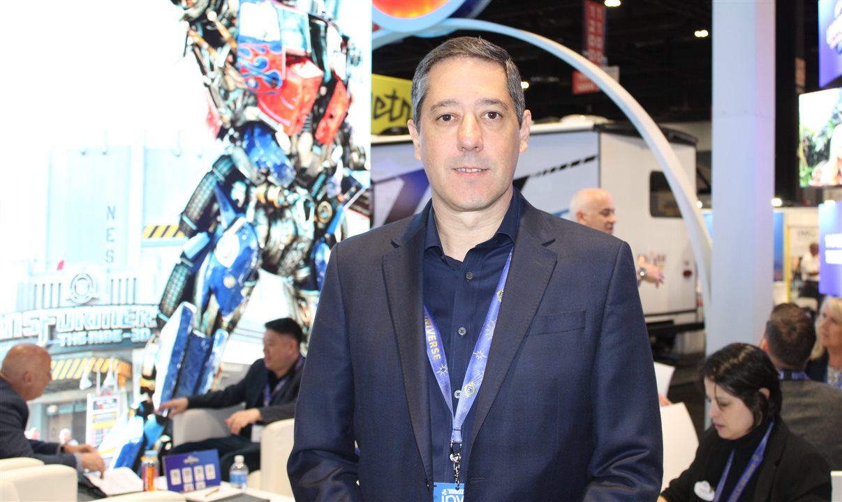 Marcos Barros, vice-presidente de Marketing e Vendas do Universal Destinations & Experiences