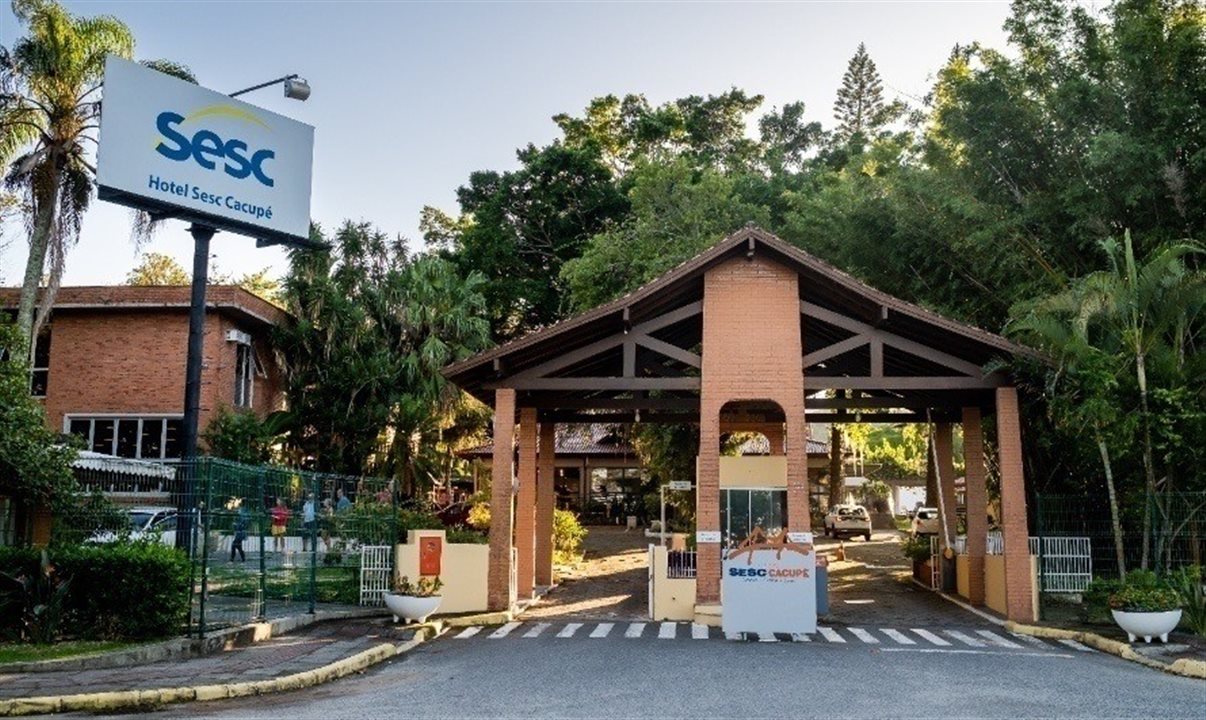 Hotel Sesc Cacupé, em Florianópolis