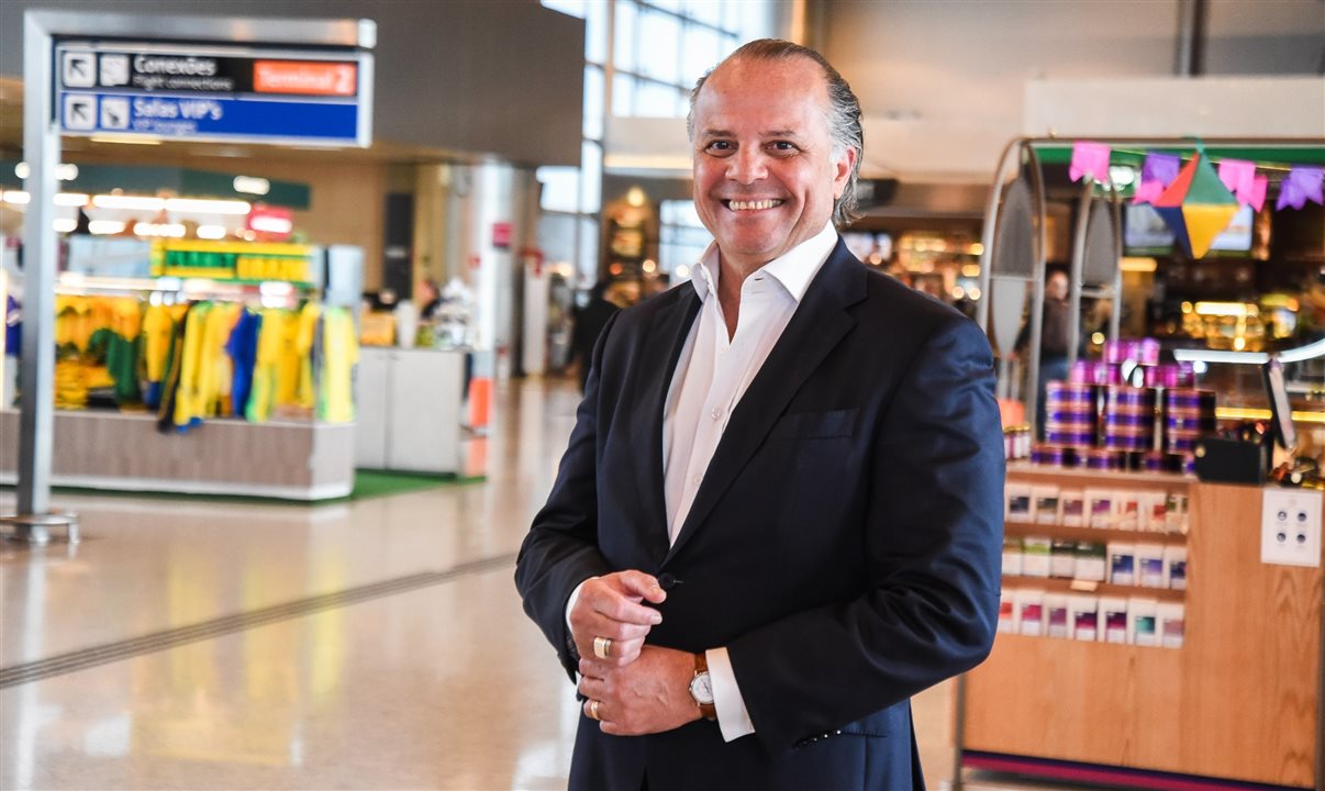 Cláudio Ferreira é o novo diretor de Clientes e Novos Negócios do Aeroporto Internacional de Guarulhos (GRU Airport)