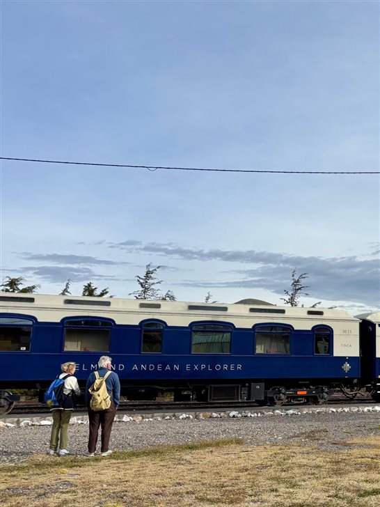 O Belmond Andean Explorer em Puno