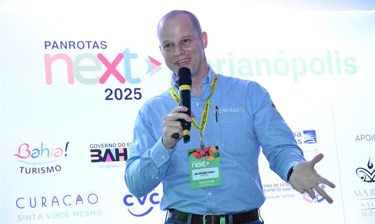 José Guilherme Alcorta, CEO da PANROTAS, no Next Florianópolis 2025