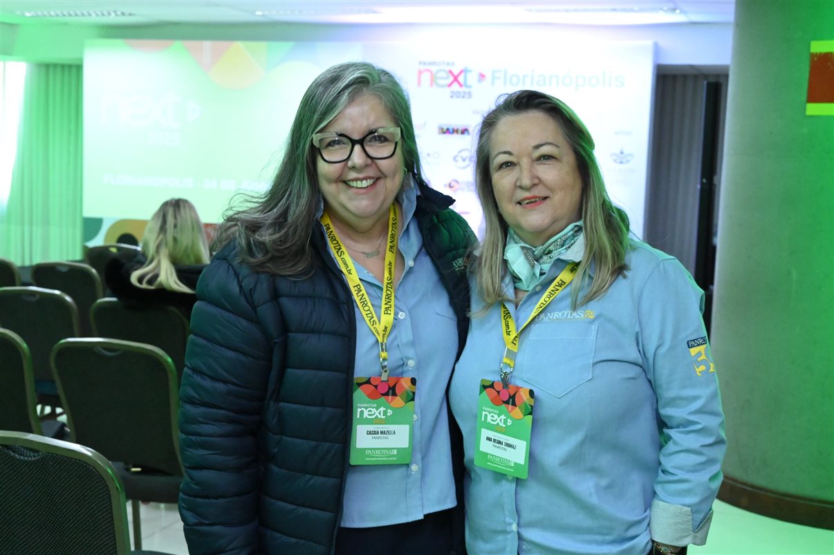 Barbara Bastos, da Roadtrips Inc, e Tatiana Boni, da Civitatis
