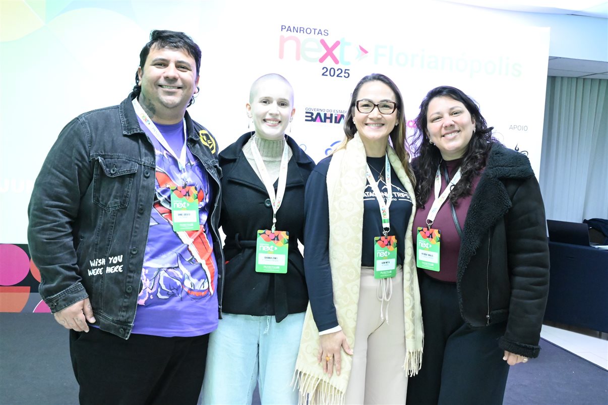 Barbara Bastos, da Roadtrips Inc, e Tatiana Boni, da Civitatis