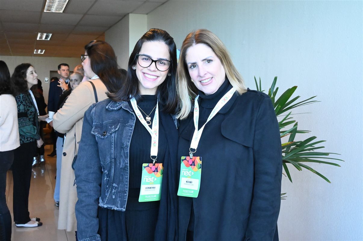 Barbara Bastos, da Roadtrips Inc, e Tatiana Boni, da Civitatis
