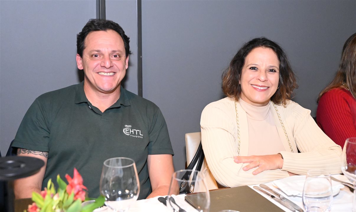 André Oliveira e Simone Ricio, da EHTL