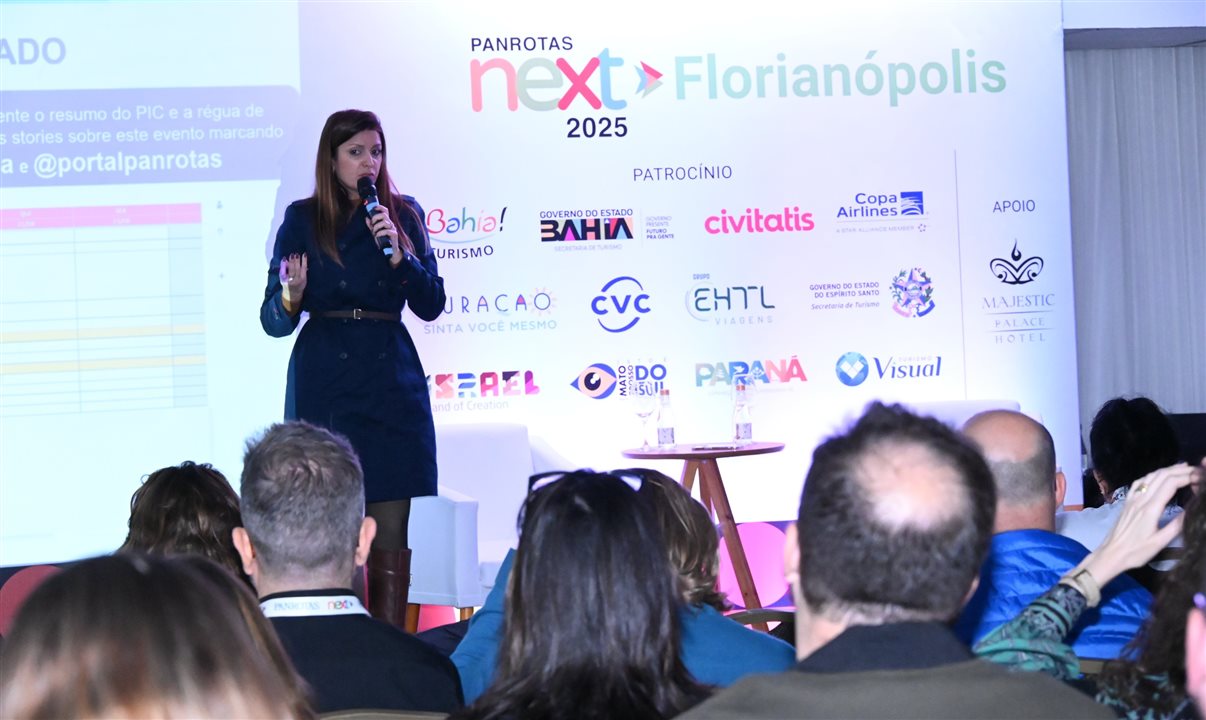 Apresentação de Thais Medina, CEO da Business Factory, no PANROTAS Next Florianópolis