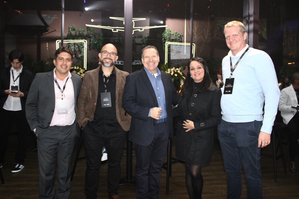Paulo Miranda, vice-presidente de Clientes do Grupo Latam Airlines, e Phillipe Siffert, diretor executivo da Audi do Brasil