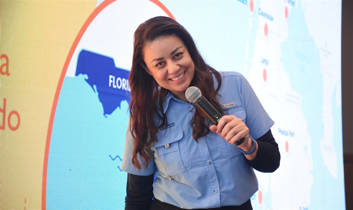Ingrid Facchinette, gerente de Contas do Visit St. Pete & Clearwater no Brasil