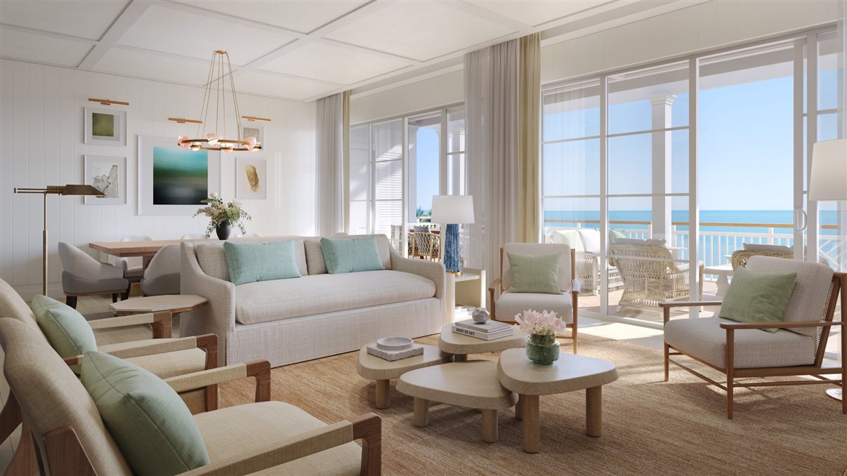 Projeção do Naples Beach Club, A Four Seasons Resort