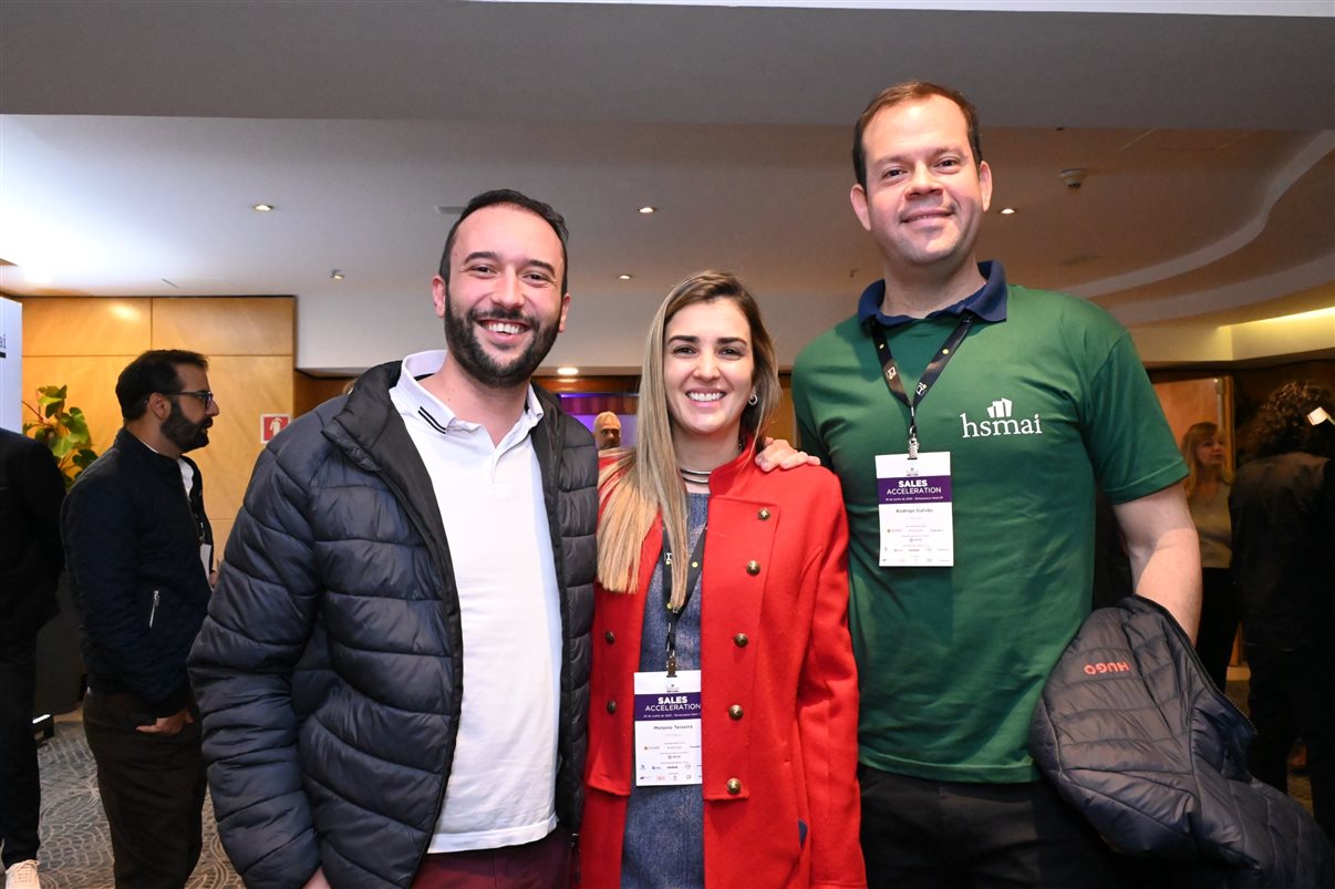 Maína Pietrobelli, da Plusgrade, Juliana Nogueira, do Grupo Wish, Ícaro Chamon, do Malai Manso Resort, e Fernanda Pini, da Atrio Hotel Management