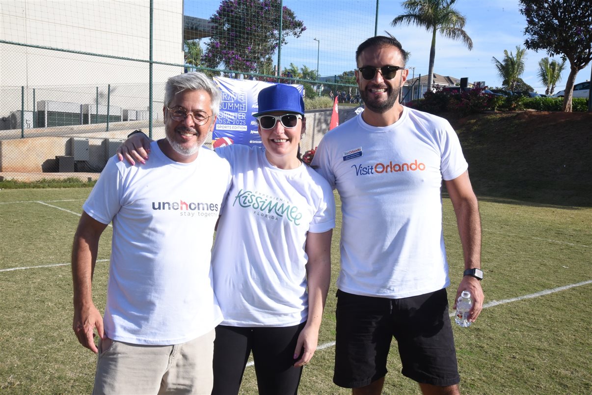 Jorge Souza, da Orinter, e Karina Nascimento, Copa Airlines