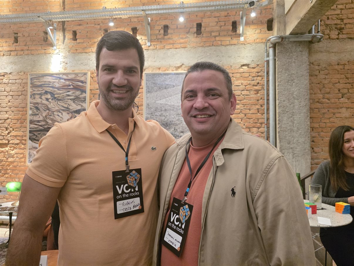 Ricardo Sidaras, da PANROTAS, e Danilo Gonçalves, da Iterpec