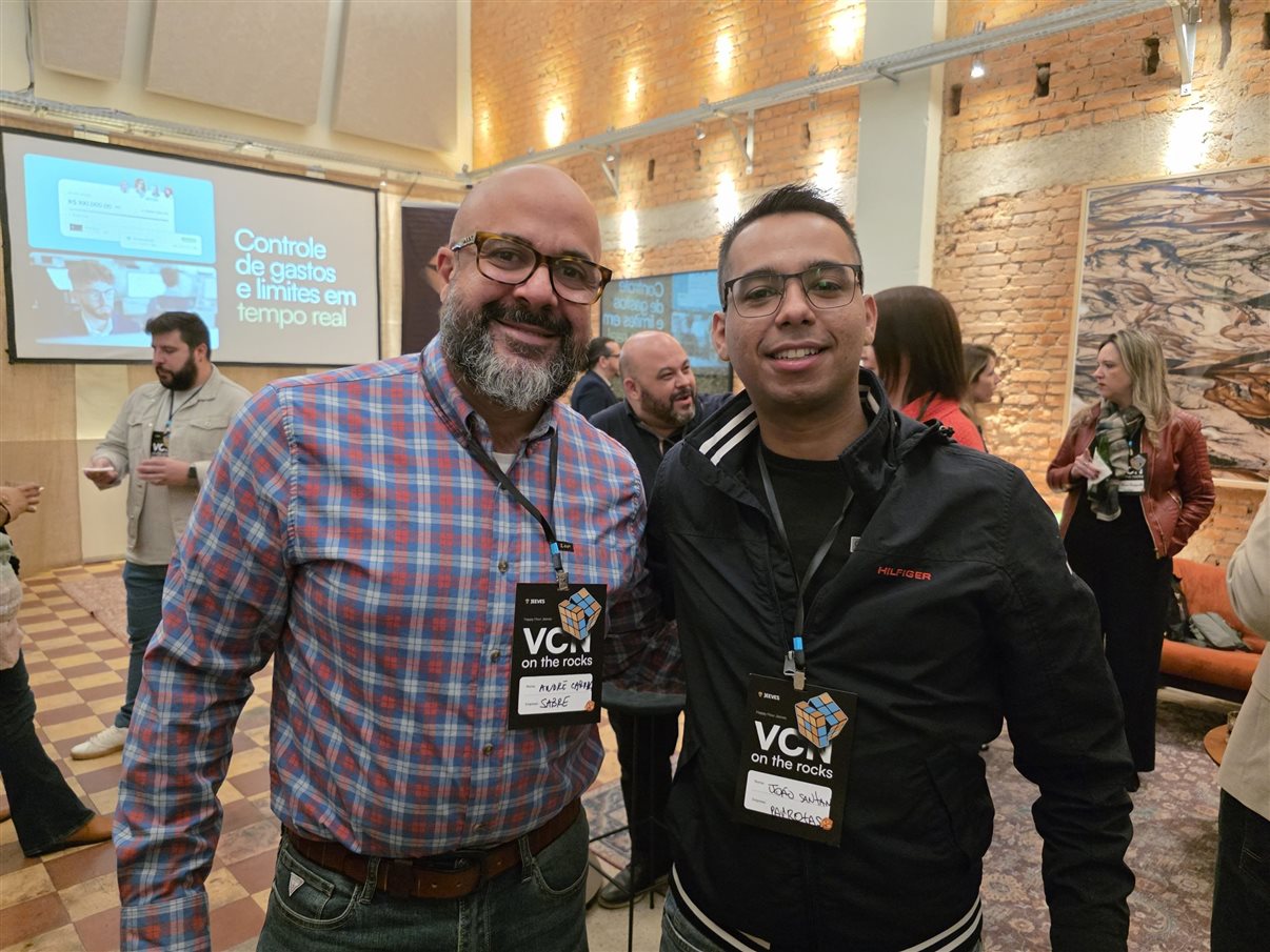 Ricardo Sidaras, da PANROTAS, e Danilo Gonçalves, da Iterpec