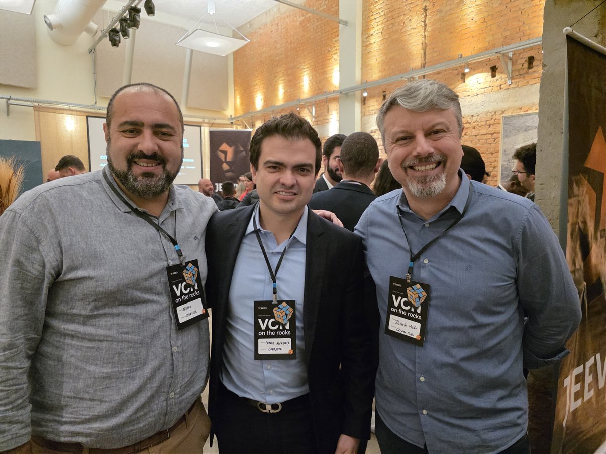 Ricardo Sidaras, da PANROTAS, e Danilo Gonçalves, da Iterpec