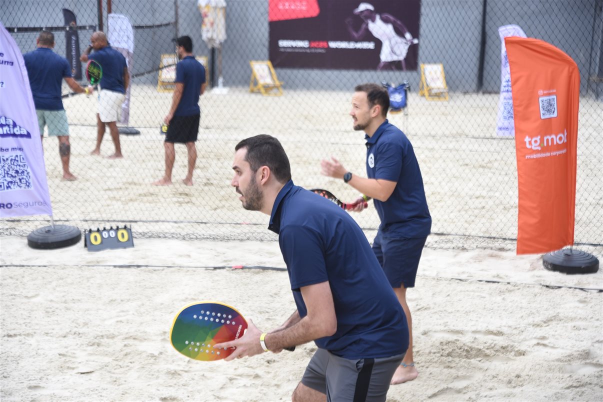 Rodrigo Vieira, da PANROTAS,  e Rafael Ortiz, da Voetur