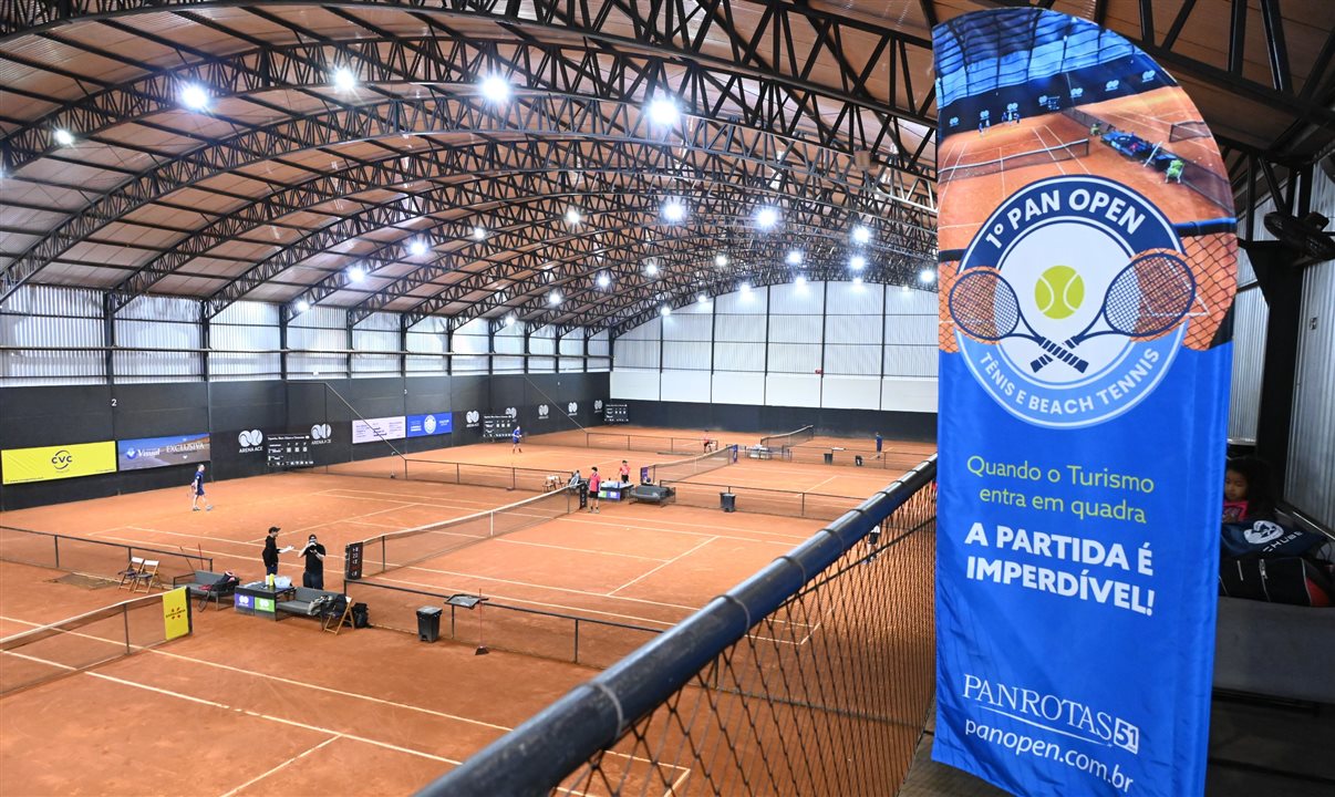 1º PAN OPEN DE TÊNIS foi realizado na Arena ACE da Vila Leopoldina, em São Paulo