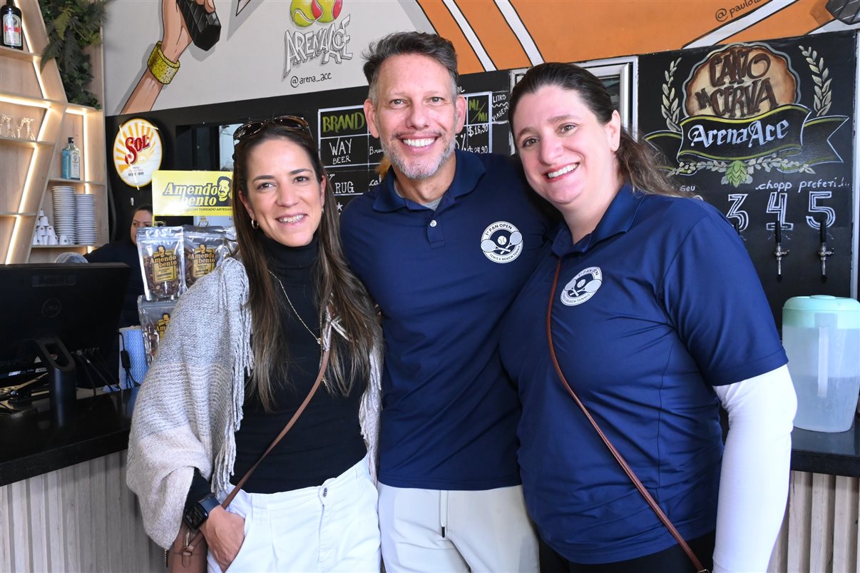Iomar Guimarães, Rubens Braga e Carlos Giubine, da Coris