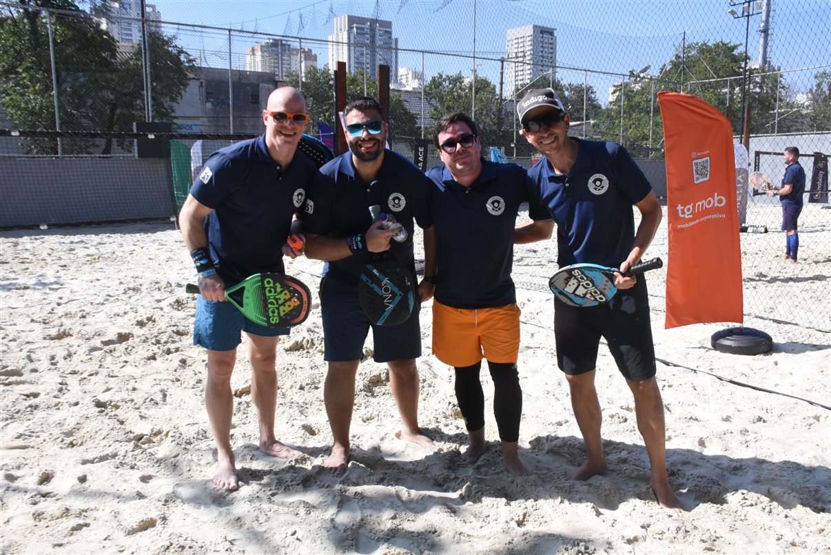 Iomar Guimarães, Rubens Braga e Carlos Giubine, da Coris