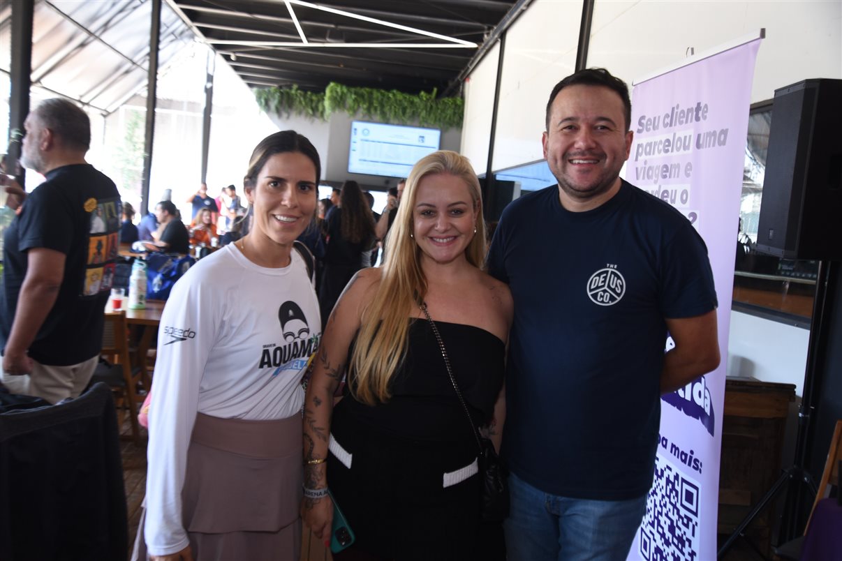 Iomar Guimarães, Rubens Braga e Carlos Giubine, da Coris