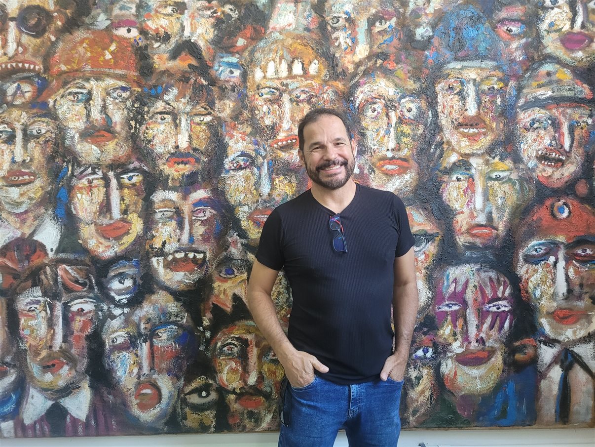 Guilherme Bastos Mellone e Daniele Leite Prado, ambos da Setur-SP