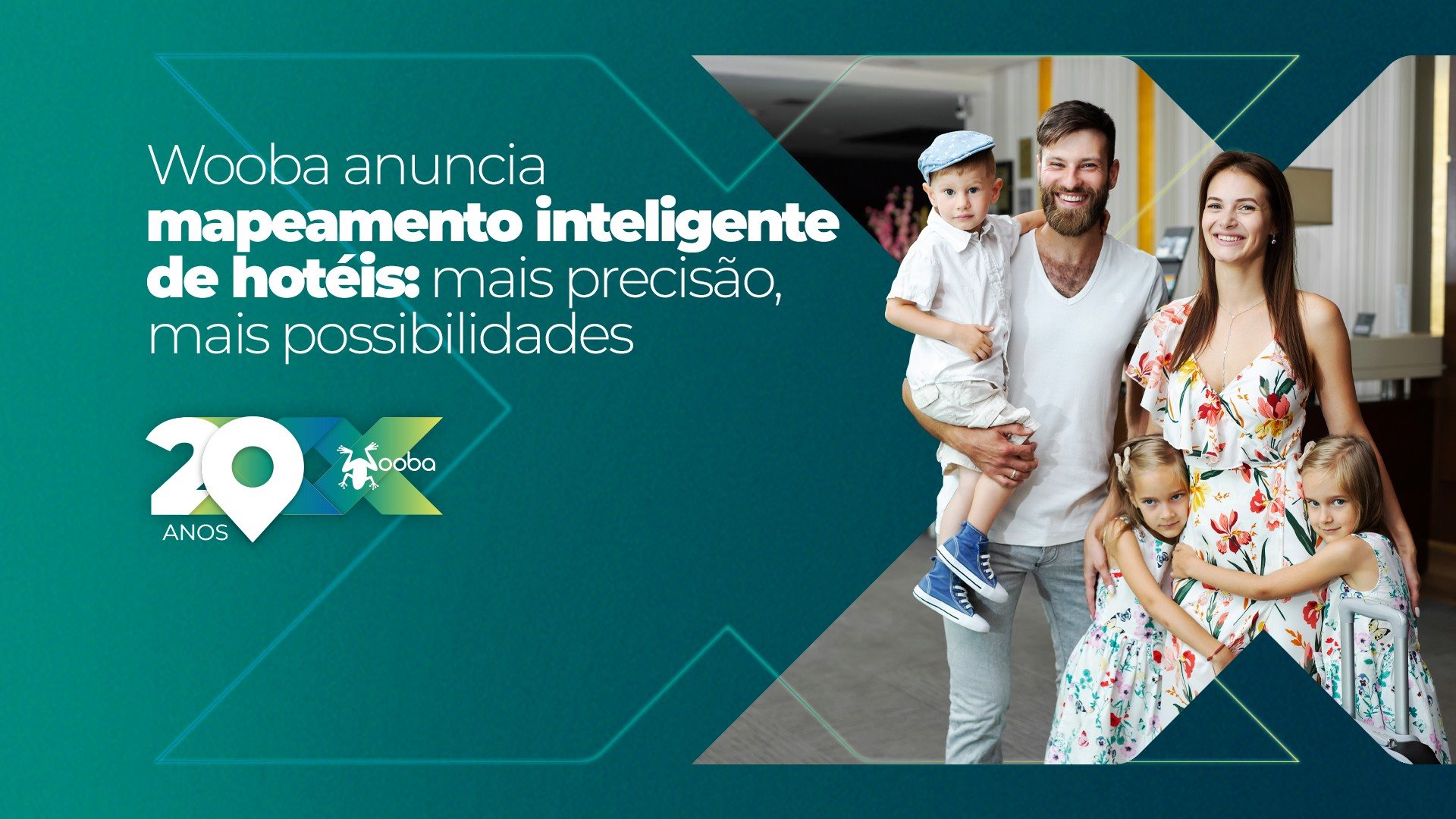 Essa inovação nasce a partir de uma base exclusiva de localidades criada pelo Wooba