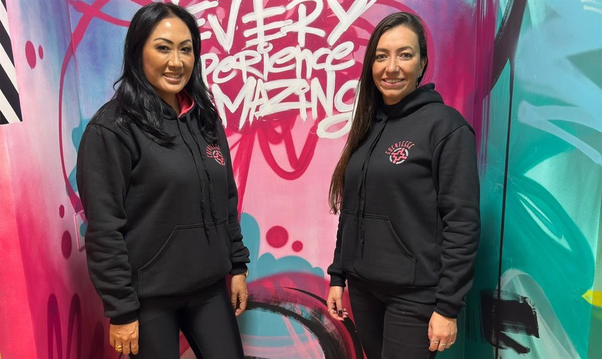 Milena Sakamoto e Cristiana Gil