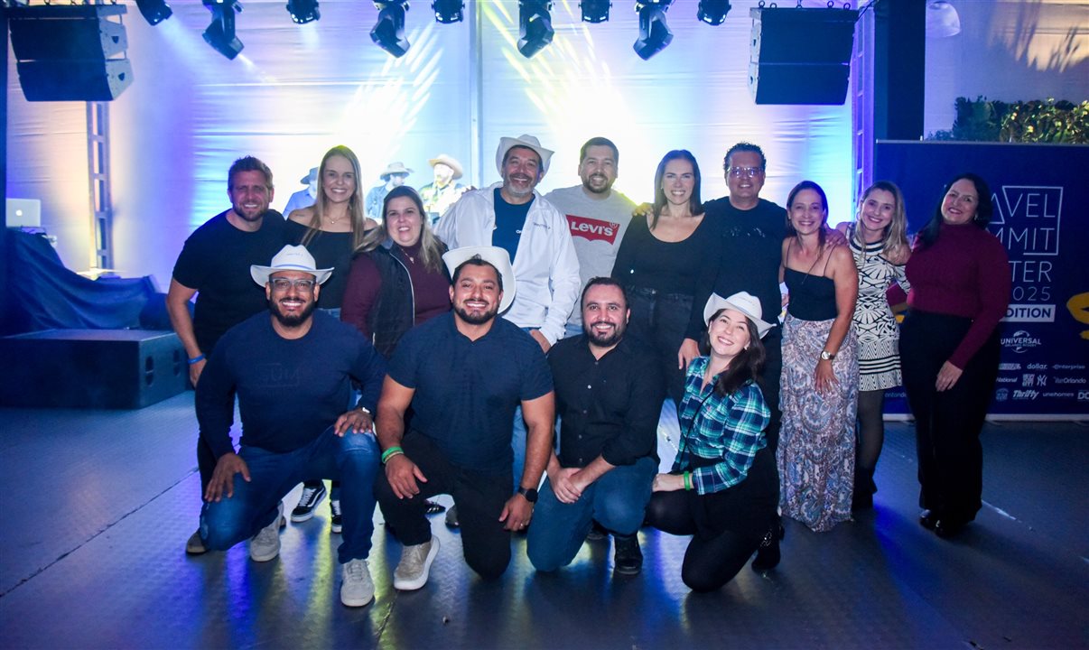 A Orinter levou boa parte de sua equipe de Produtos para participar do evento