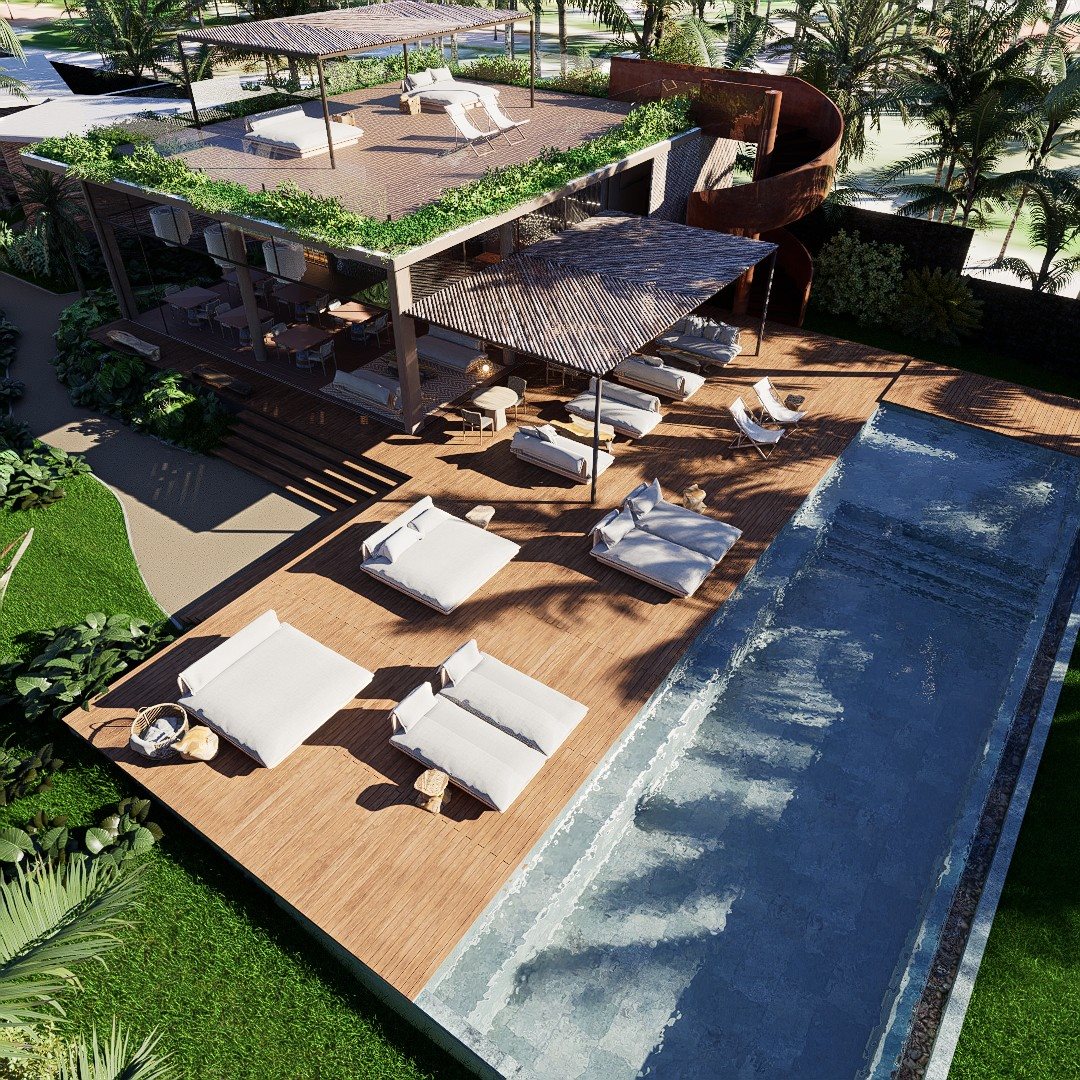Projeção do Origem Patacho Design Hotel, em Alagoas