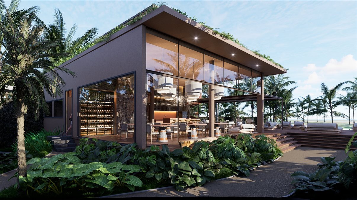 Projeção do Origem Patacho Design Hotel, em Alagoas
