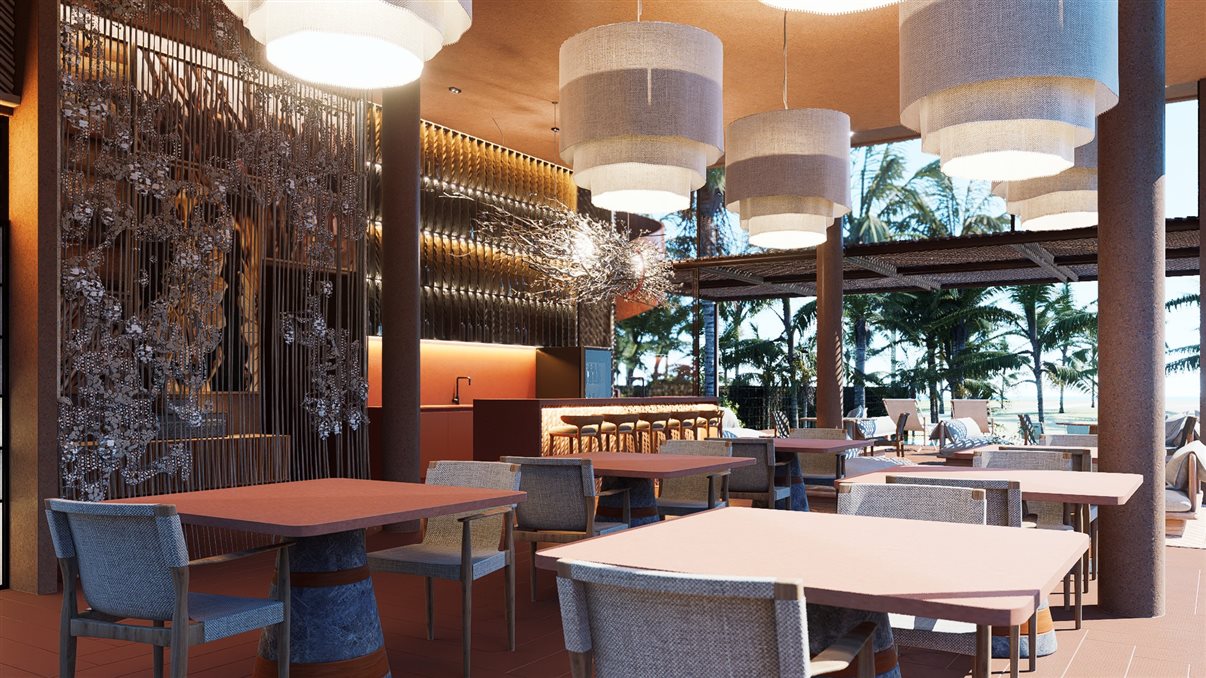 Projeção do Origem Patacho Design Hotel, em Alagoas