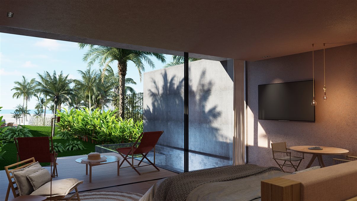 Projeção do Origem Patacho Design Hotel, em Alagoas
